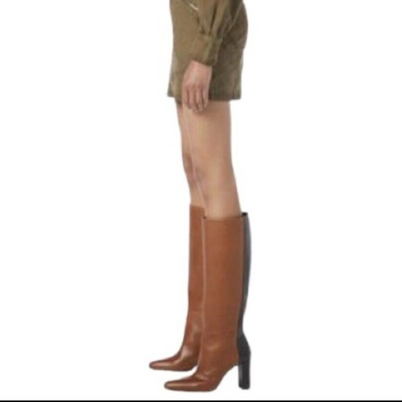 FRAME Le Catalina Heel Boot Whiskey Multi 9 US/39.5EU - Picture 3 of 12